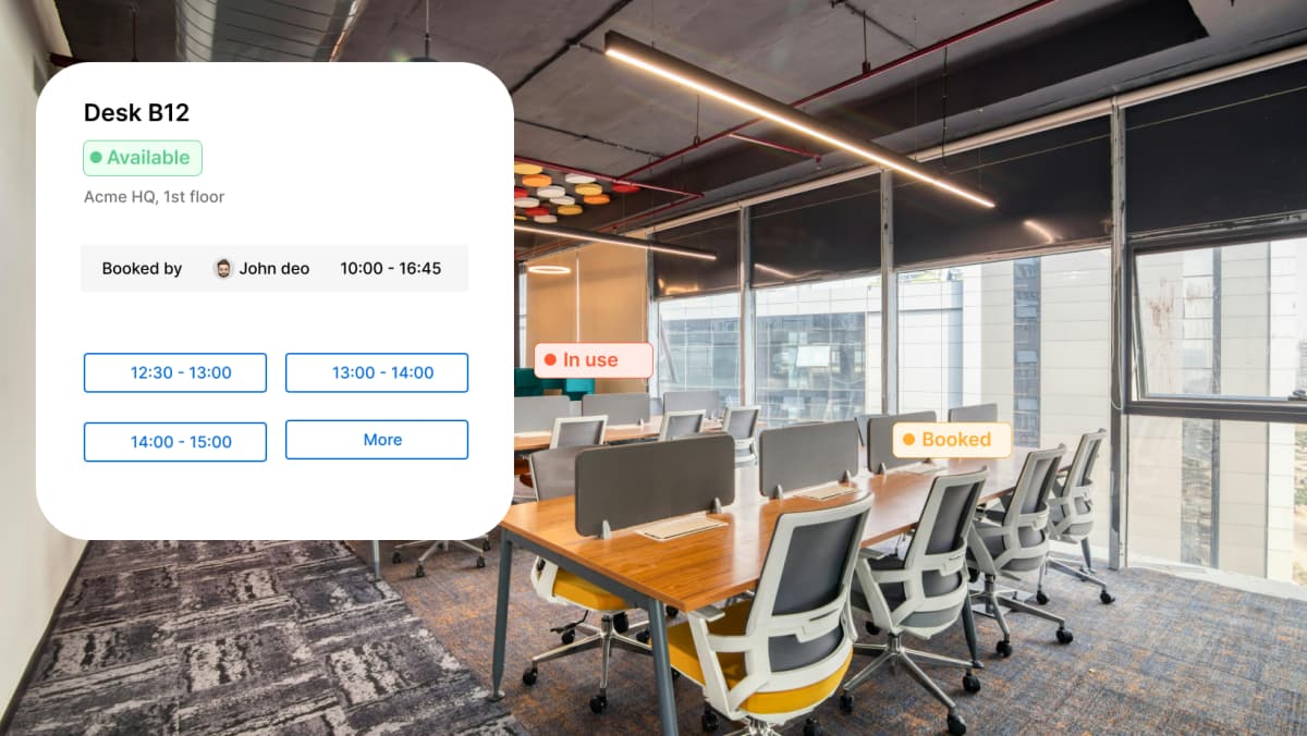 Desk Booking and Meeting Room Scheduling Optimizing Workspaces