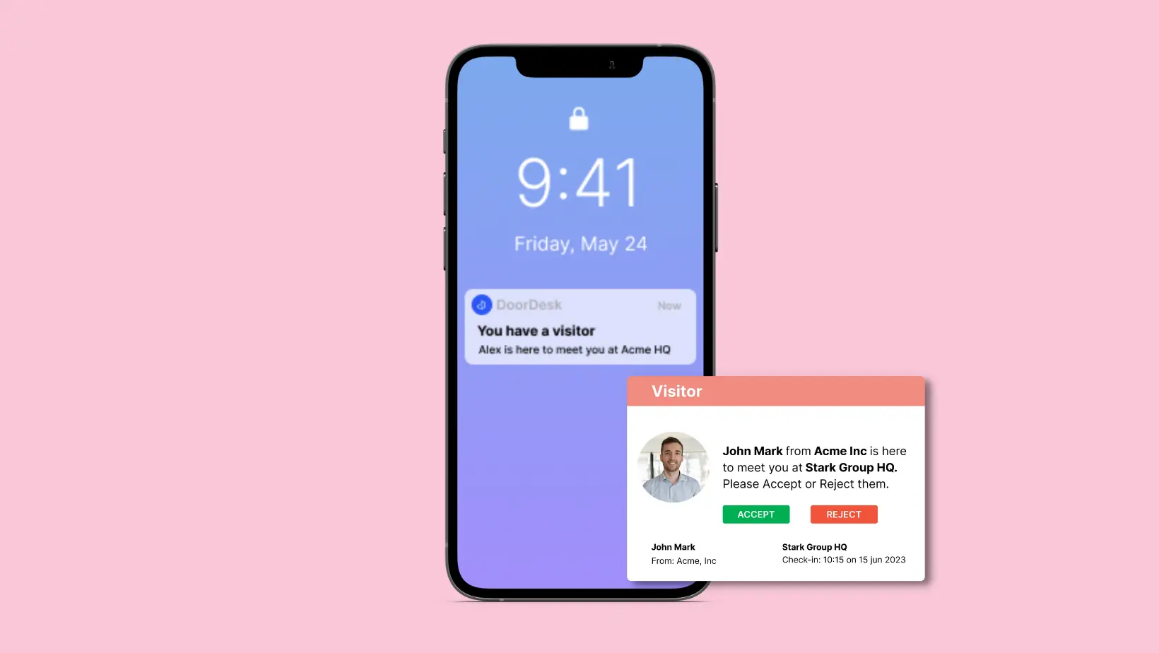 Host Notification and Approval
